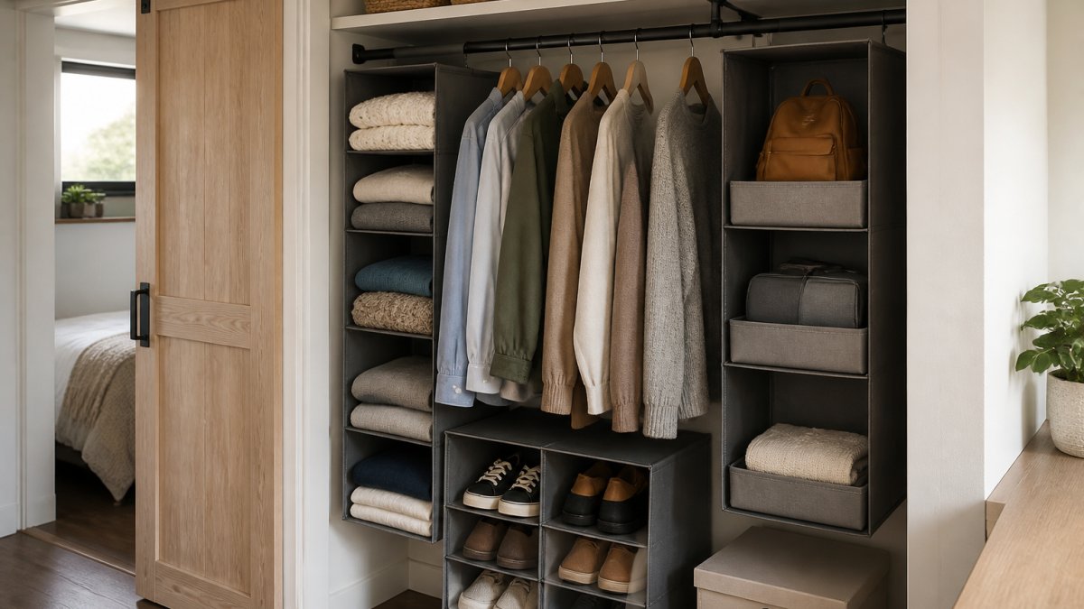 Durable Compact Closet Organizers for Tiny Homes