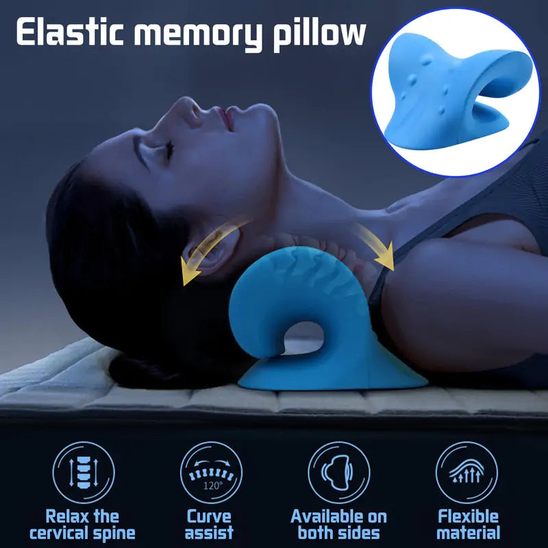 Ergonomic Neck & Shoulder Support Pillow