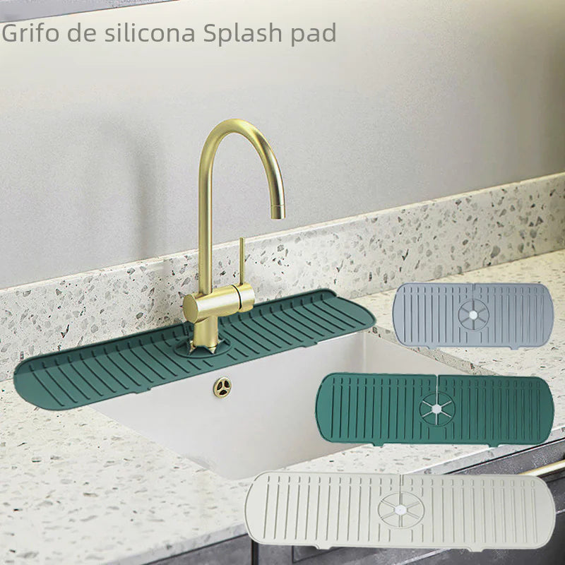 Silicone Sink Draining Mat for Kitchen Faucet Protection